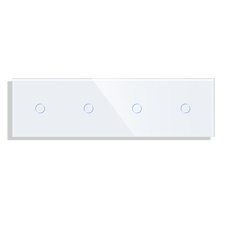 Skleněný panel pro dotykové vypínače ROON R-1C/1C/1C/1C-W
