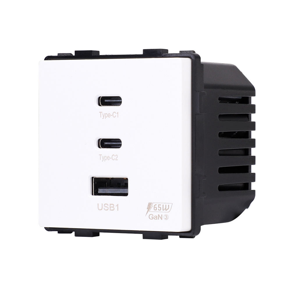 Modul USB nabíječky ROON R-USB-A+C+C-65W-W_1