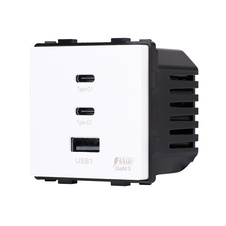 Modul USB nabíječky ROON R-USB-A+C+C-65W-W_1