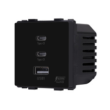 Modul USB nabíječky ROON R-USB-A+C+C-65W-B_1