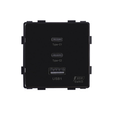 Modul USB nabíječky ROON R-USB-A+C+C-65W-B_2