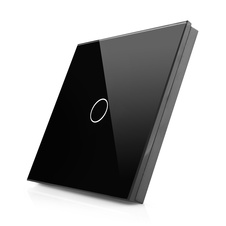 Skleněný panel pro dotykové vypínače ROON R-1C-B