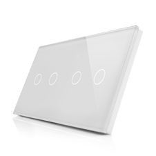 Skleněný panel pro dotykové vypínače ROON R-2C/2C-W