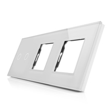Skleněný panel pro dotykové vypínače ROON R-2C/SR/SR-W