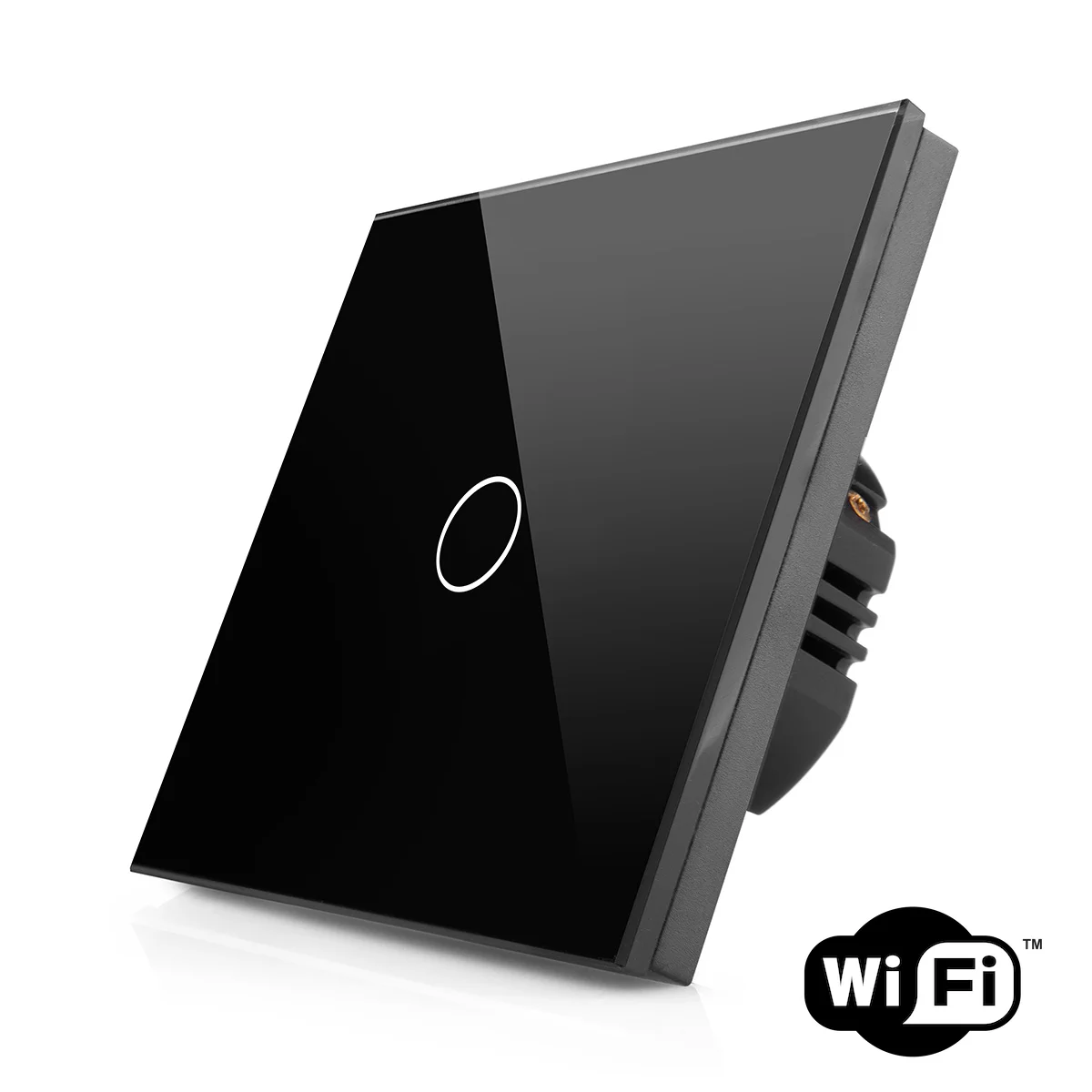Skleněný dotykový vypínač ROON R-T601-wifi-B