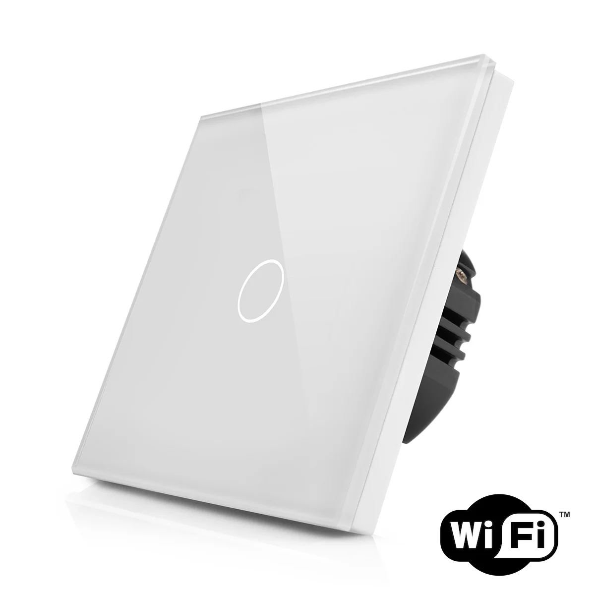 Skleněný dotykový vypínač ROON R-T601-wifi-W
