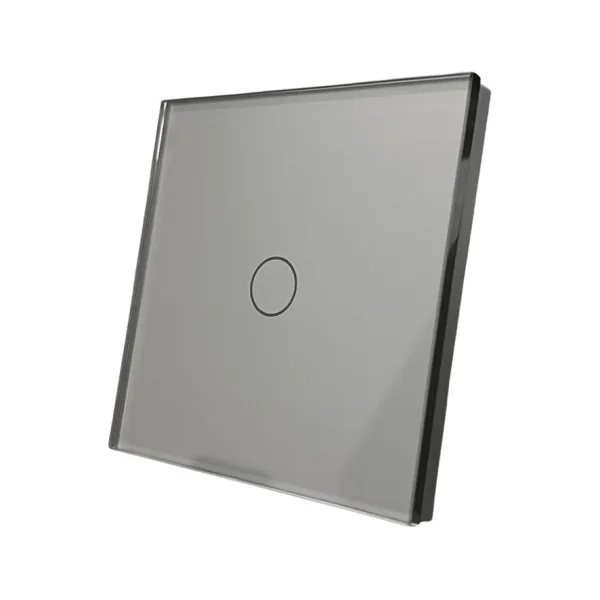 Skleněný dotykový schodišťový vypínač R-T601S-GR