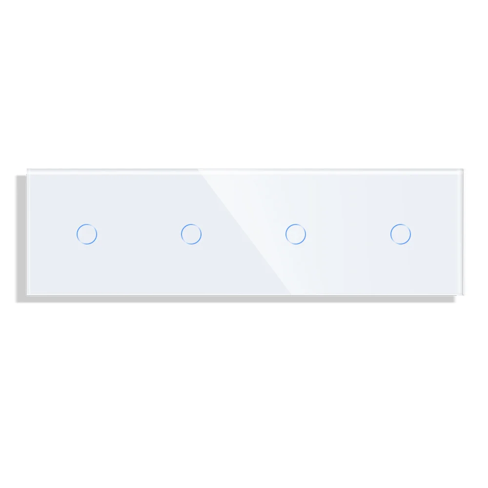 Skleněný panel pro dotykové vypínače ROON R-1C/1C/1C/1C-W