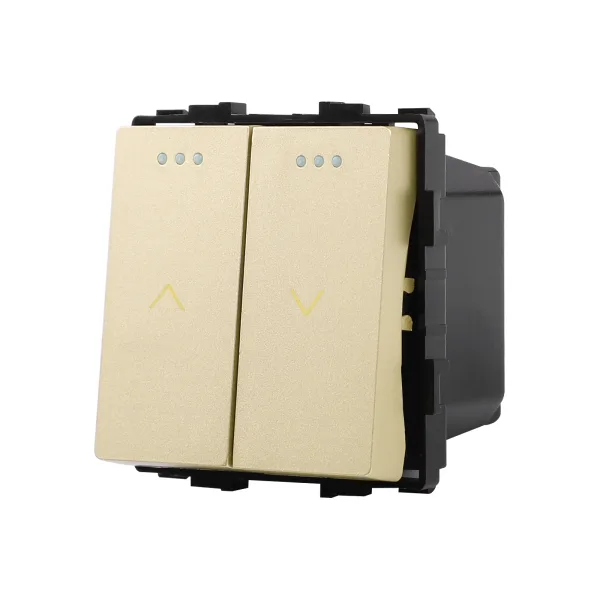 Mechanický žaluziový vypínač R-M602W-G