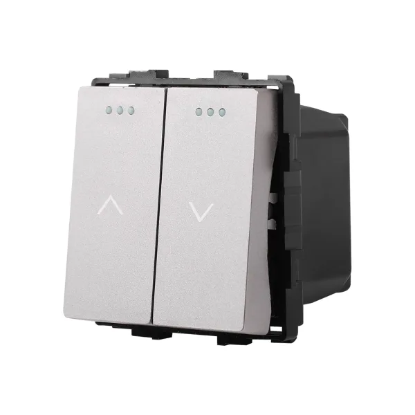 Mechanický žaluziový vypínač R-M602W-GR