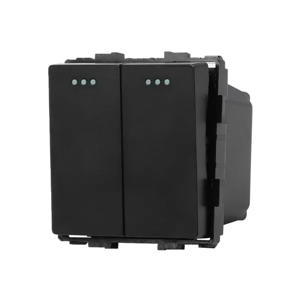 Mechanický dvojitý schodišťový vypínač R-M602S-B