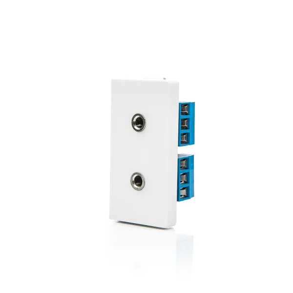 Půlmodul Jack 3,5 mm R-1/2-Jack-W